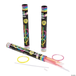 Bulk Glow Bracelet Assortment - 24 Tubes (600 Pieces)